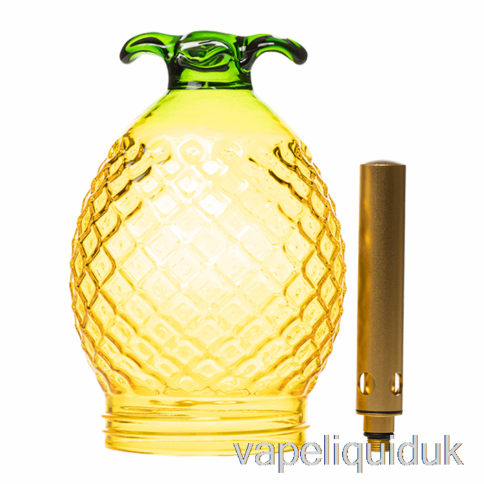 Stundenglass Colored Glass Globes Pineapple Vape Liquid